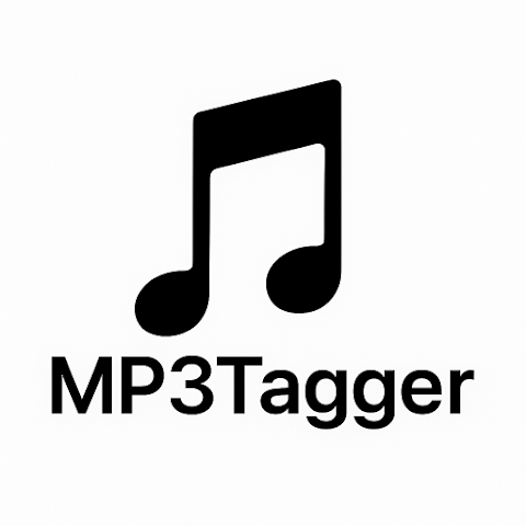 MP3 Tag Editor app showing ID3 tag editing features